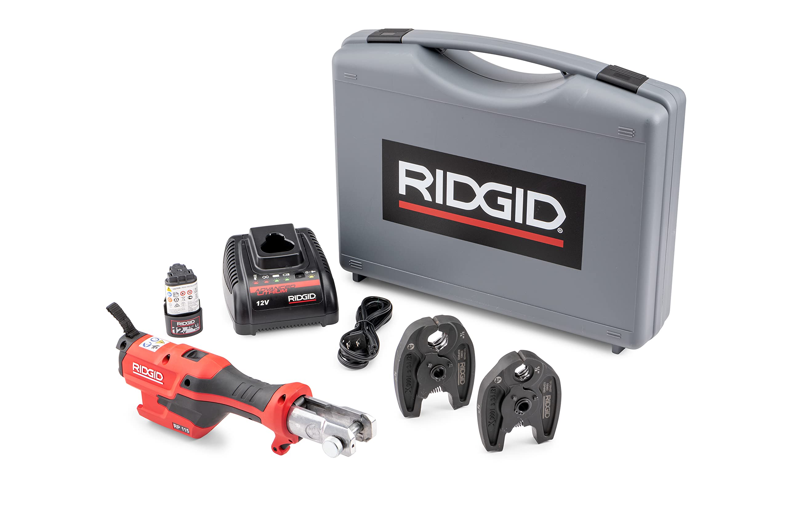 Ridgid 72553 Model RP 115 Mini Press Tool and Ba...