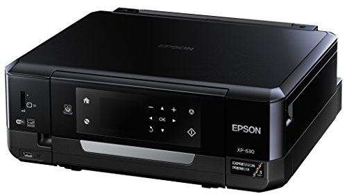 Epson Impressora fotográfica colorida sem fio XP-630 com scanner e copiadora (C11CE79201)