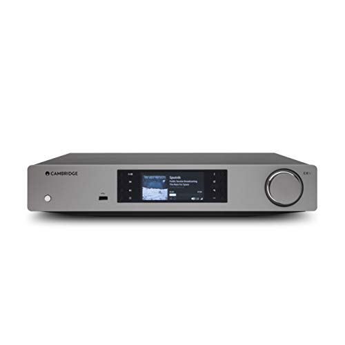 CAMBRIDGE AUDIO CXN V2 Stereo Network Streamer - Transmissão de mídia sem fio tudo-em-um com WiFi (Cinza Lunar)