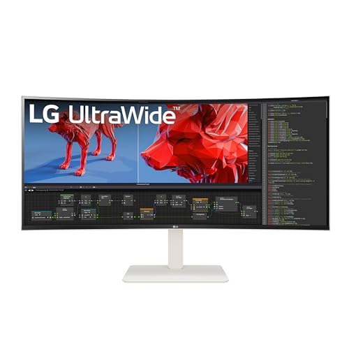 LG 38WR85QC-W 38 inch Curved UltraWide WQHD Nano...