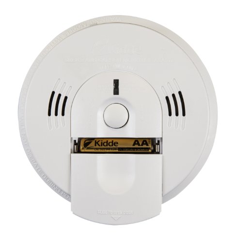 Kidde Alarme detector de fumaça e monóxido de carbono com aviso por voz | Operado por bateria | Modelo # KN-COSM-BA | Pacote com 6