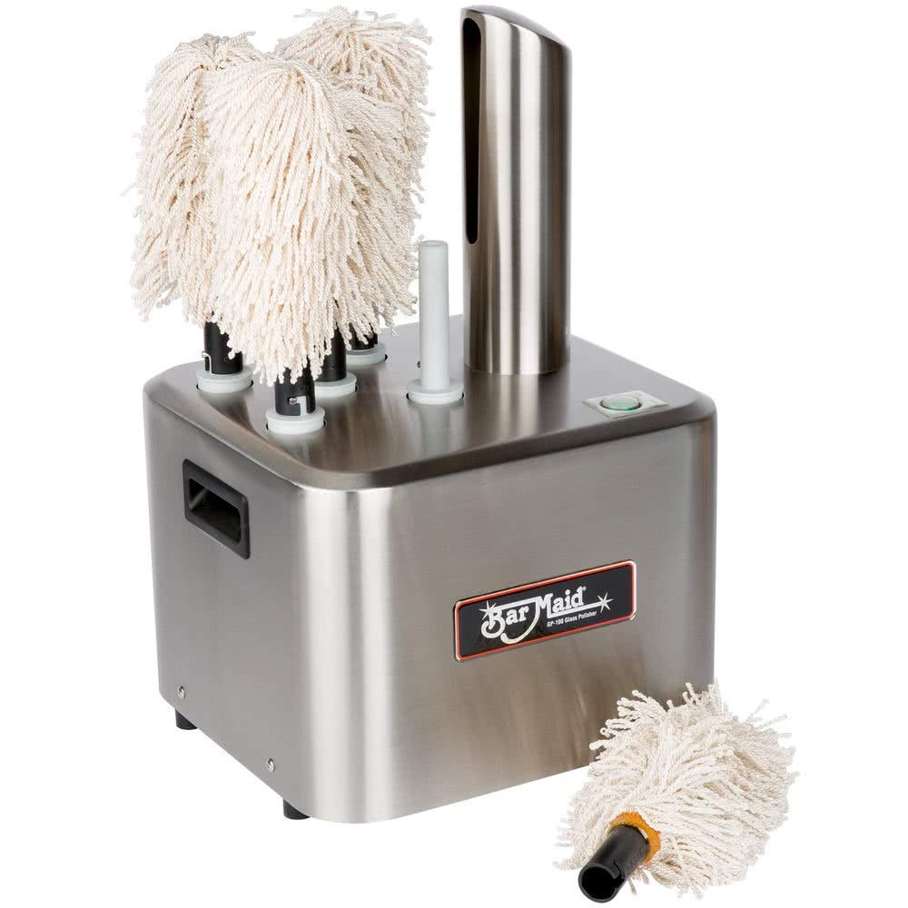 Bar Maid GP-100 Commercial Glass Polisher for Ho...