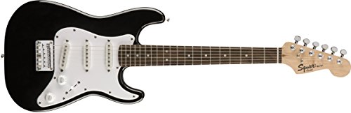 Fender Squier by Mini Stratocaster Beginner Electric Guitar - Indian Laurel Fingerboard