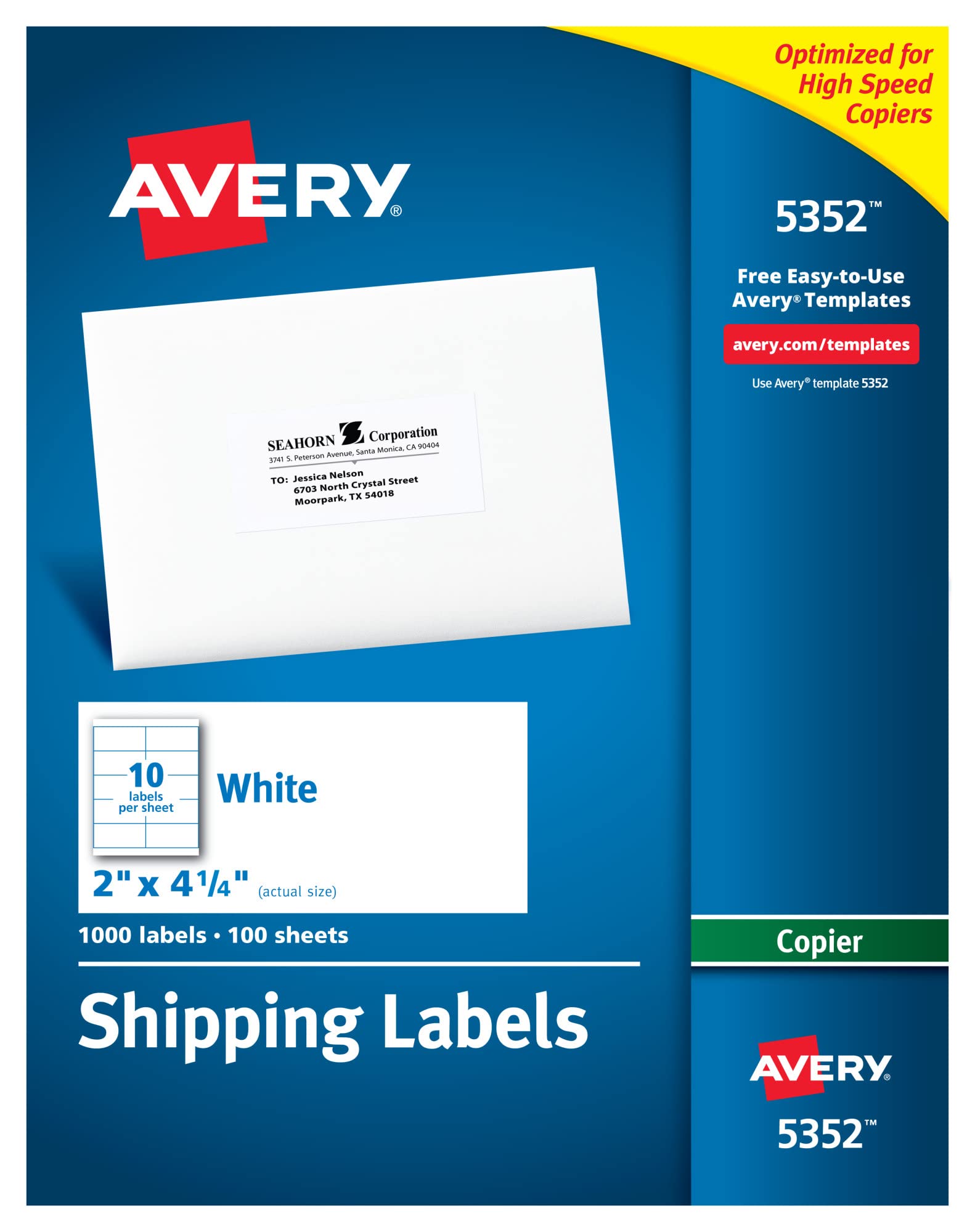Avery Etiquetas de endereço para copiadoras