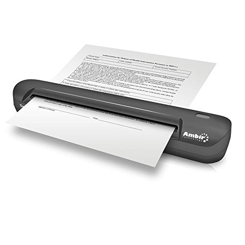 Ambir Scanner de Documentos Simplex TravelScan Pro 600