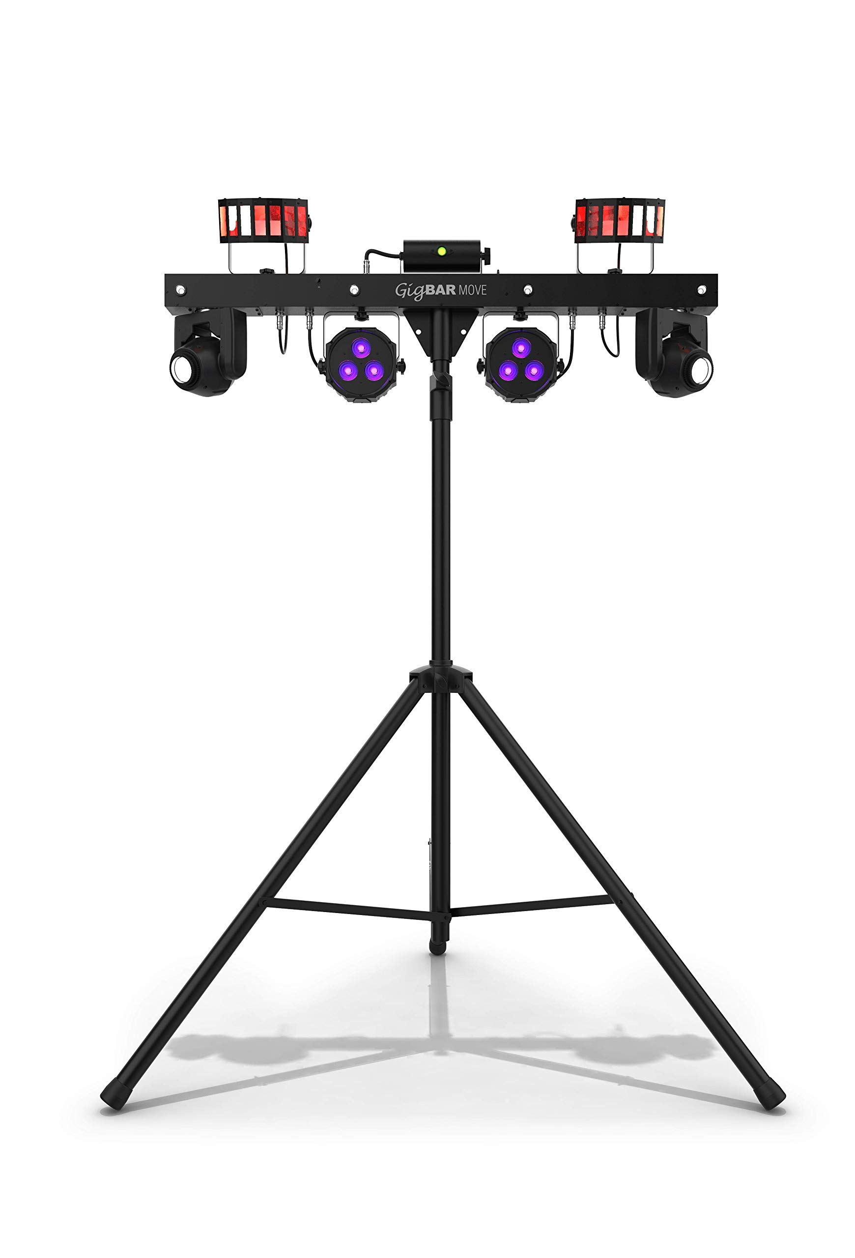 Chauvet Sistema de iluminação DJ GigBAR MOVE 5 em 1 com fones de ouvido sem fio
