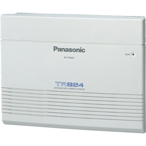 Panasonic Unidade de controle de sistema de telefone analógico híbrido avançado KX-TA824