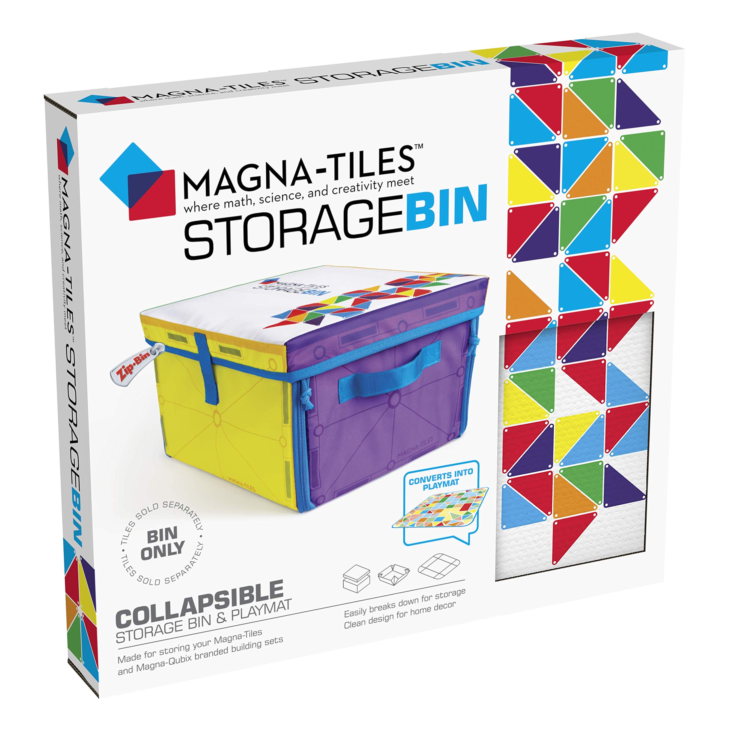 Magna Tiles Caixa de armazenamento e jogo interativo-maio