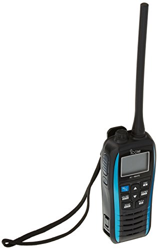 ICOM Rádio VHF portátil IC-M25 21 - acabamento azul
