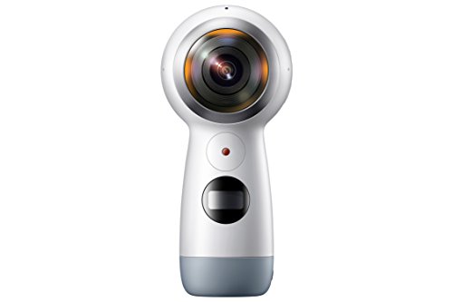 Samsung Câmera Gear 360 (edição 2017) Real 360 ° 4K VR (versão dos EUA com garantia)