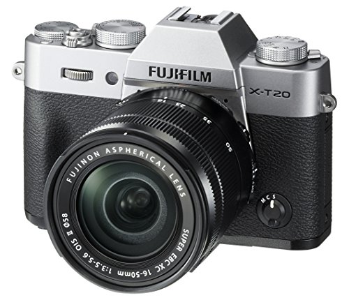 Fujifilm Câmera digital sem espelho  X-T20 com lente XC16-50mmF3.5-5.6 OISII - prata