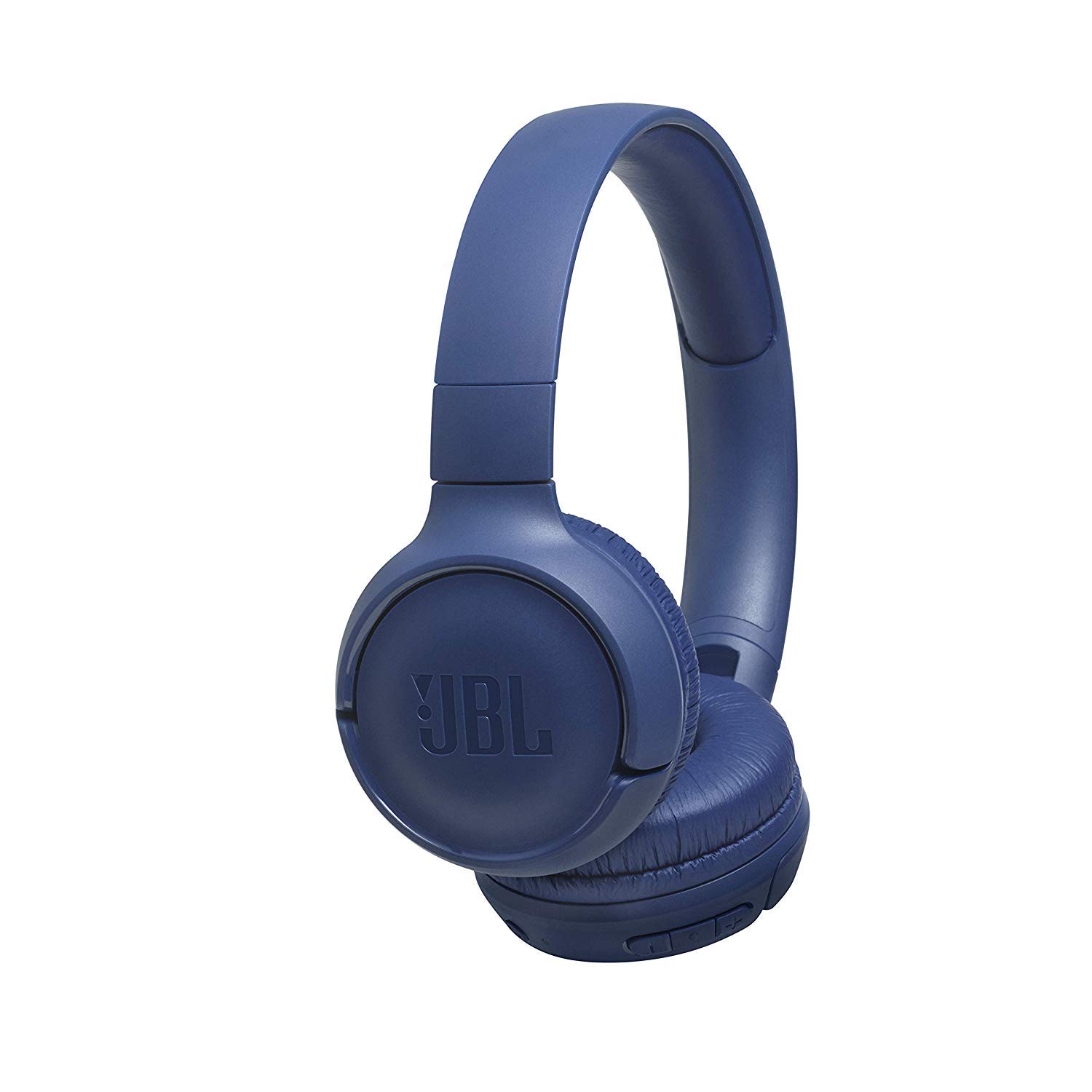 JBL Fones de ouvido intra-auriculares sem fio TUNE500BT com controle remoto de um botão e microfone (azul)