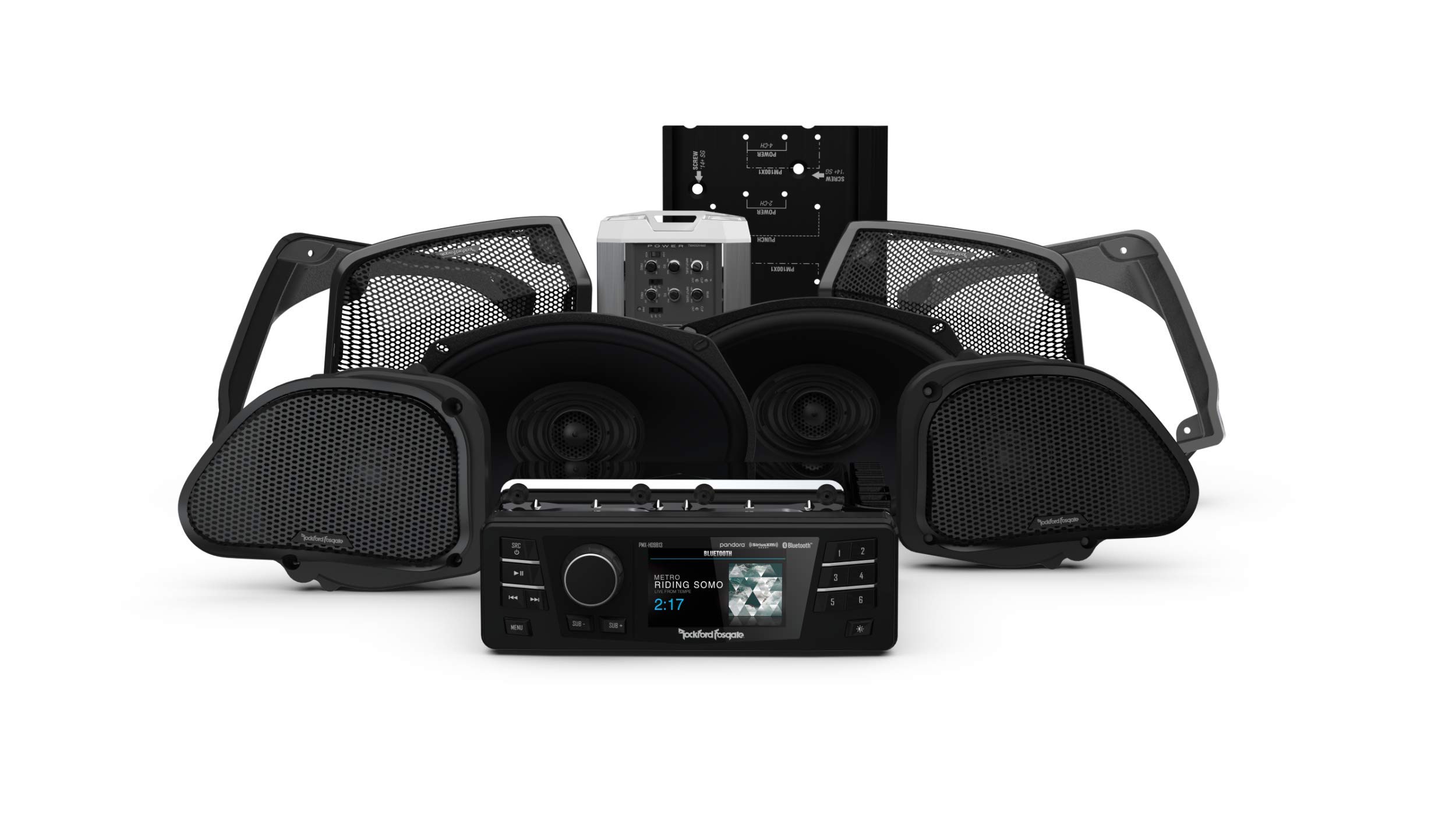 Rockford Fosgate HD9813RG-STAGE3 Digital Media R...