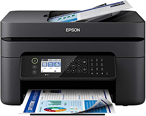 Epson Impressora multifuncional a jato de tinta colorida sem fio Workforce WF-2850