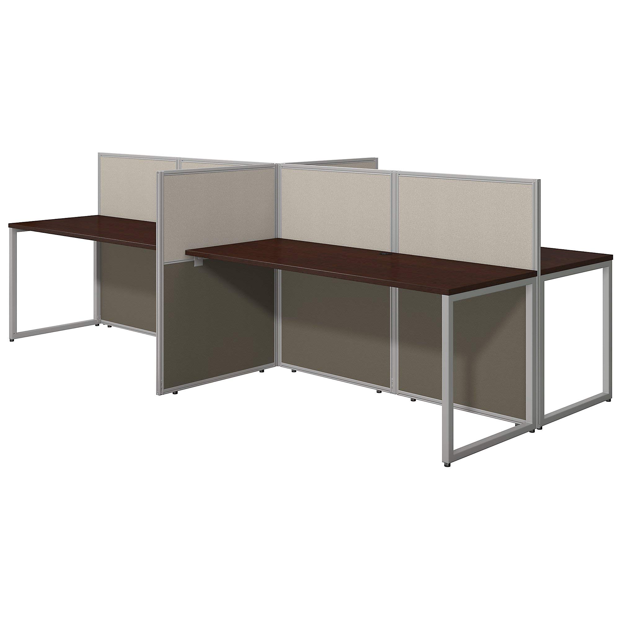 Bush Business Furniture Cubicle Desk with Privac...