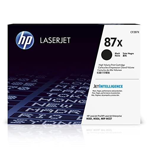 HP Cartucho de toner original preto de alto rendimento 87X (CF287X)