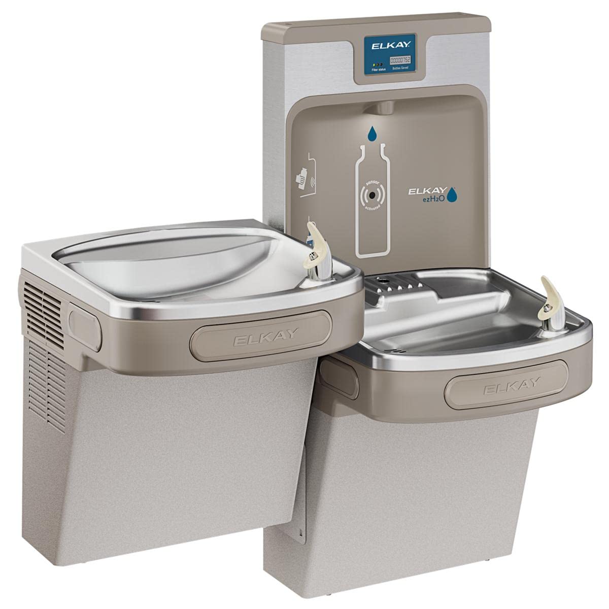 Elkay LZSTL8WSLP ezH2O Bottle Filling Station, B...