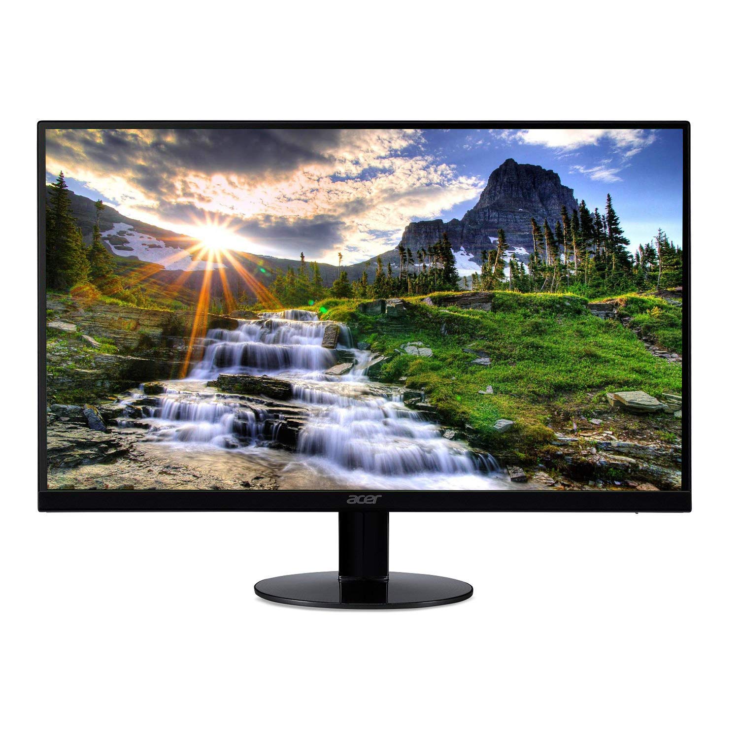 Acer Bbix 23.8 Full HD (1920 x 1080) Monitor IPS de quadro zero ultrafino