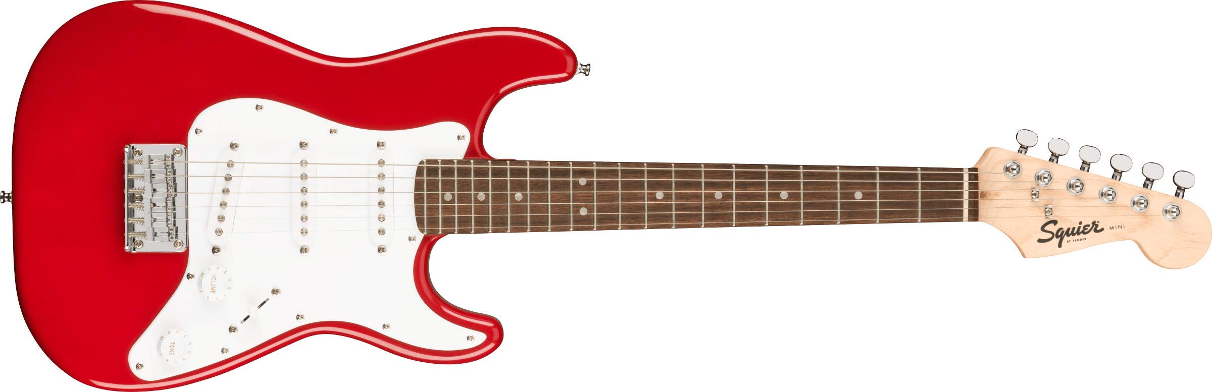 Squier Guitarra Elétrica Mini Strat - Dakota Red com Escala Laurel