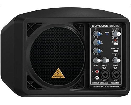 Behringer EUROLIVE B205D Ultracompacto 150 Watt PA/Sistema de alto-falante monitor