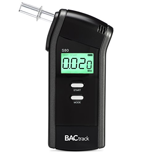 BACtrack Bafômetro S80 | Precisão de nível profissional | Aprovado pelo DOT e NHTSA | Aprovado pelo FDA 510 (k) | Testador portátil de álcool no ar expirado para uso pessoal e profissional