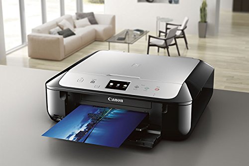 Canon USA Inc. Impressora multifuncional sem fio Canon MG6821 com scanner e copiadora: impressão em celular e tablet compatível com Airprint e Google Cloud Print