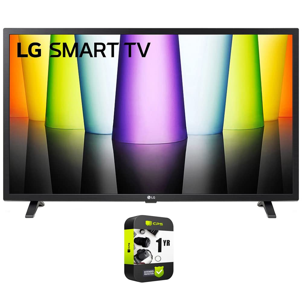 LG 32LQ630BPUA 32 polegadas HDR Smart LCD HD TV 2022 pacote com pacote de proteção aprimorada de 1 ano CPS