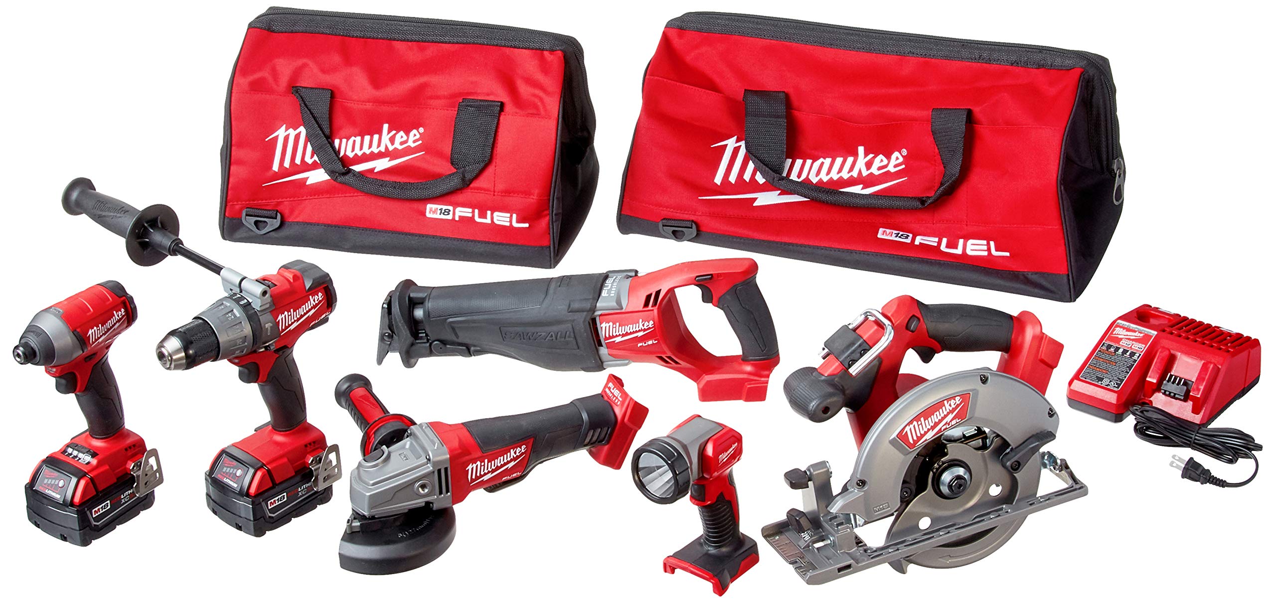 Milwaukee 2896-26 M18 Fuel 18-Volt Lithium-Ion B...