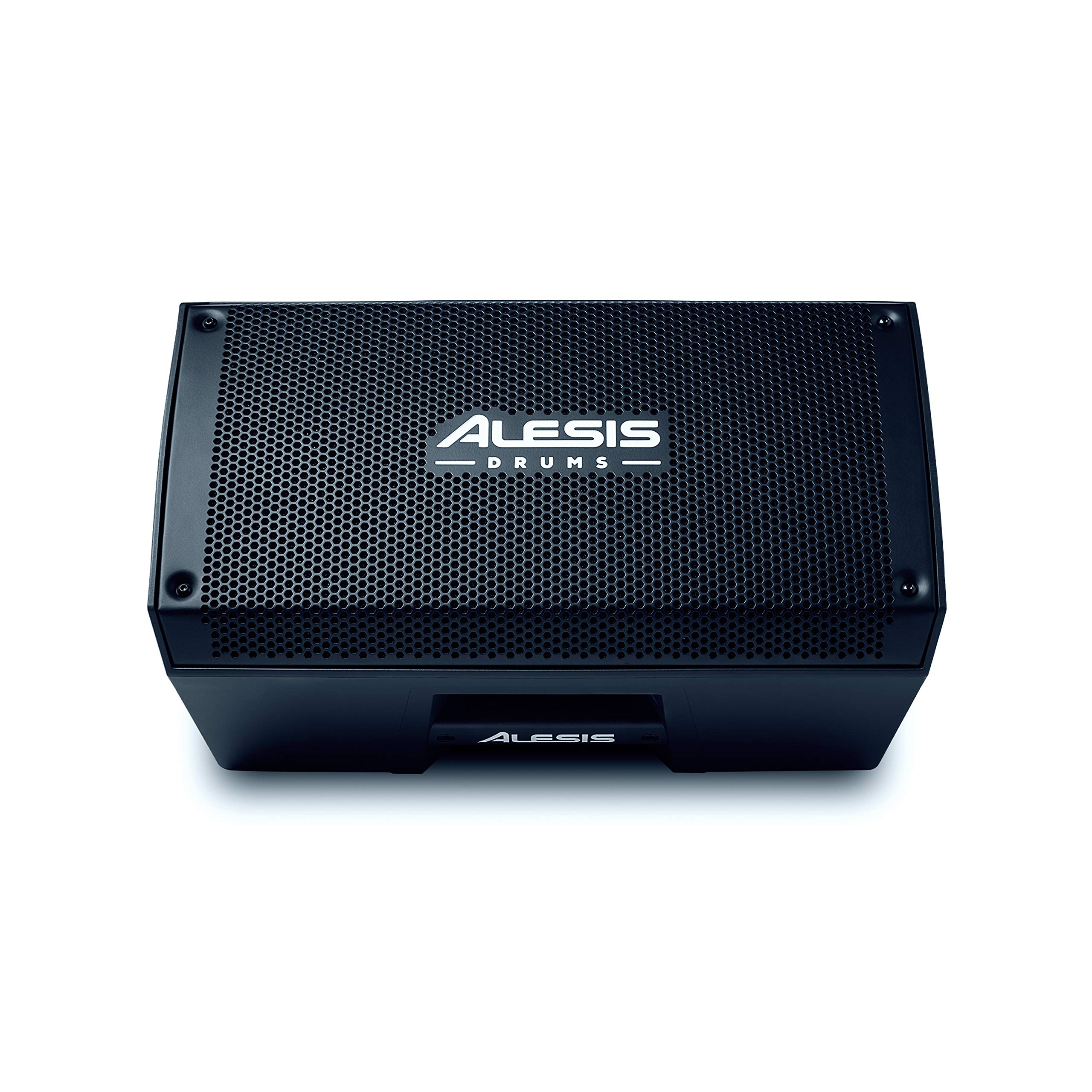 Alesis Ataque Amp 8 | Alto-falante/amplificador portátil de 2.000 watts para kits de bateria eletrônica com woofer de 8 polegadas