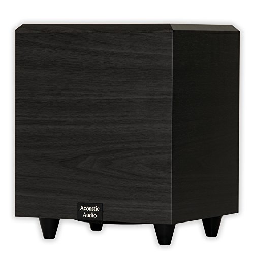 Acoustic Audio Subwoofer PSW-6 Down Firing Powered (Preto)