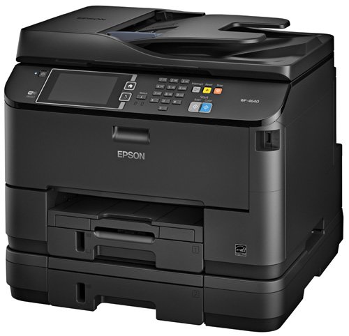 Epson Impressora multifuncional colorida sem fio WorkForce Pro WF-4640 com scanner e copiadora