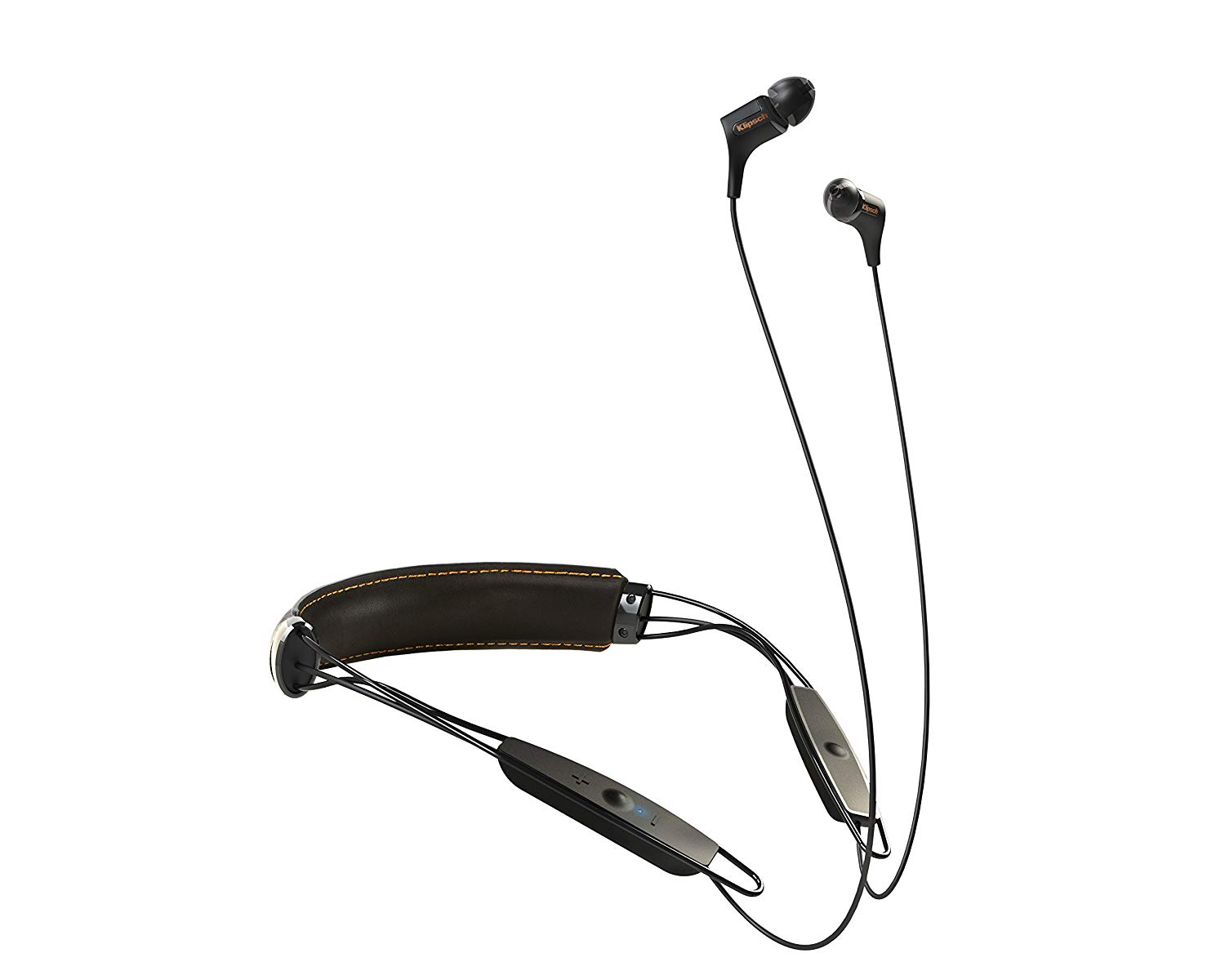 Klipsch Fone de ouvido bluetooth com fita para o pescoço R6 - preto