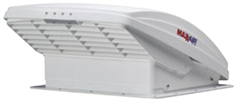 Maxx Air Ventilador de ventilação MaxxFan com tampa e controle de teclado de abertura manual