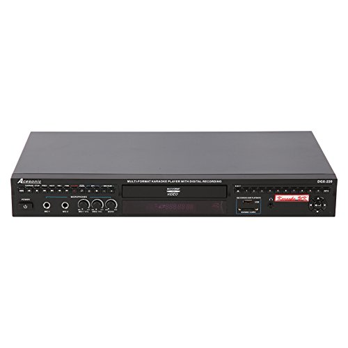 Acesonic DGX 220 HDMI Multi Format Karaoke Player com 4X CDG para MP3G Converter e Gravação Digital