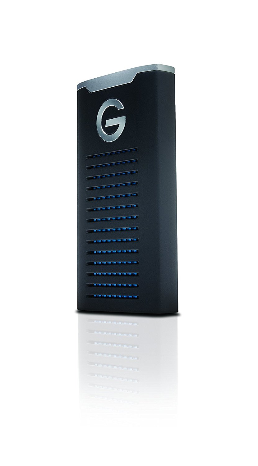 G-Technology Série R de SSD móvel G-Drive de 1 TB - conectividade USB-C (USB 3.1 Gen 2) - 0G06053
