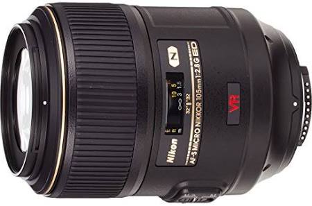 Nikon Lente fixa de redução de vibração AF-S VR Micro-NIKKOR 105 mm f / 2.8G IF-ED com foco automático para câmeras DSLR