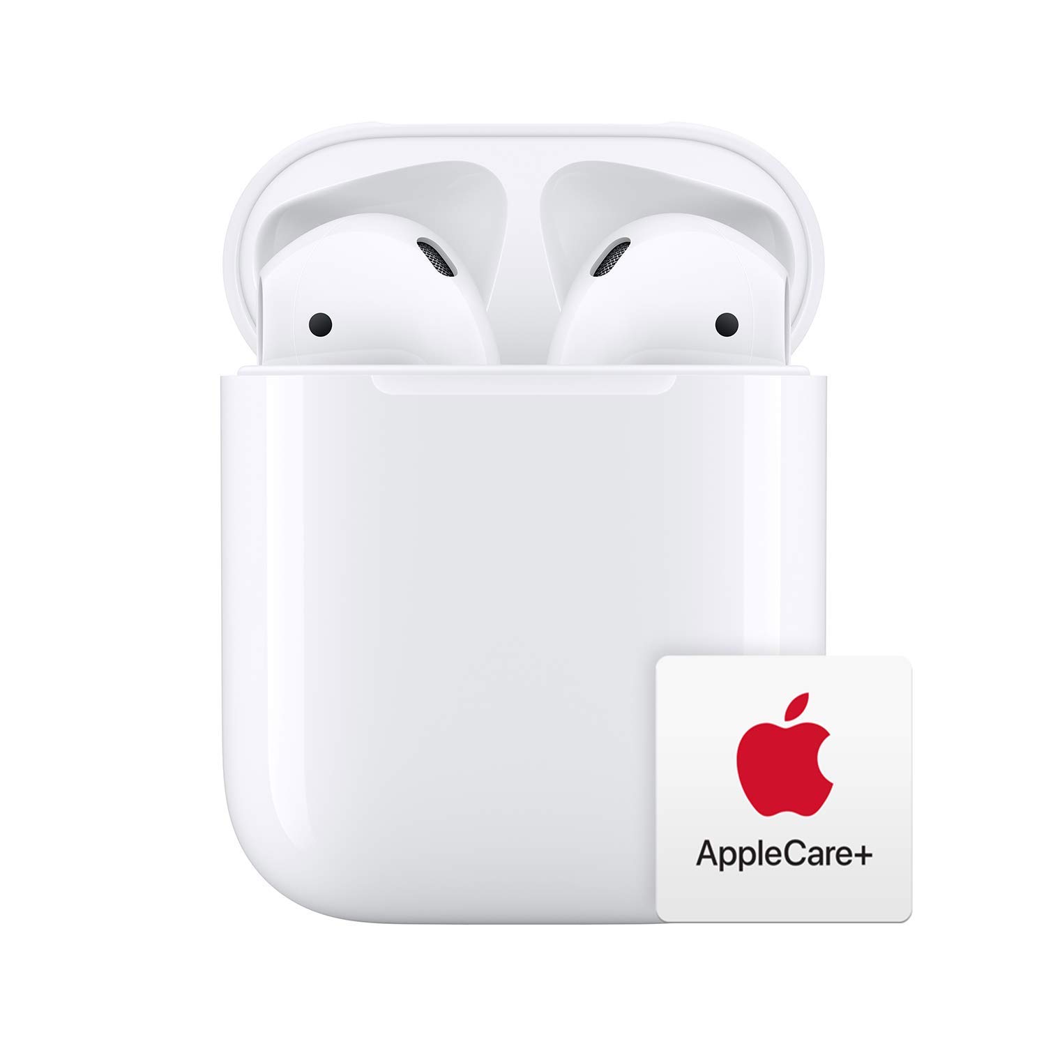 Apple AirPods (2ª geração) com estojo de carregamento Lightning com cuidado+
