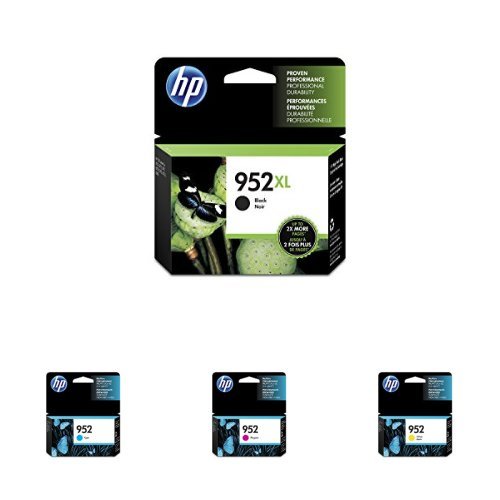 HP Cartuchos de tinta 952/952Xl (N9k28an) (Cyan Magenta...