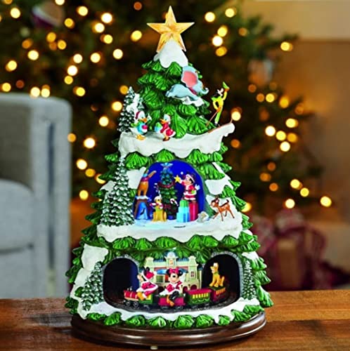 Dis Árvore de Natal animada ney 17' polegadas com 8 canções natalinas