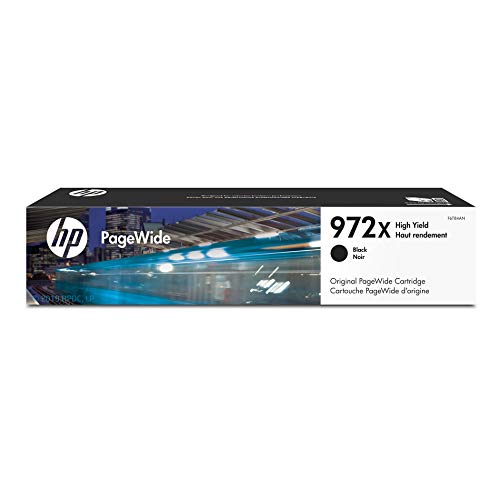 HP 972X | Cartucho PageWide de alto rendimento | Preto Noir | F6T84AN