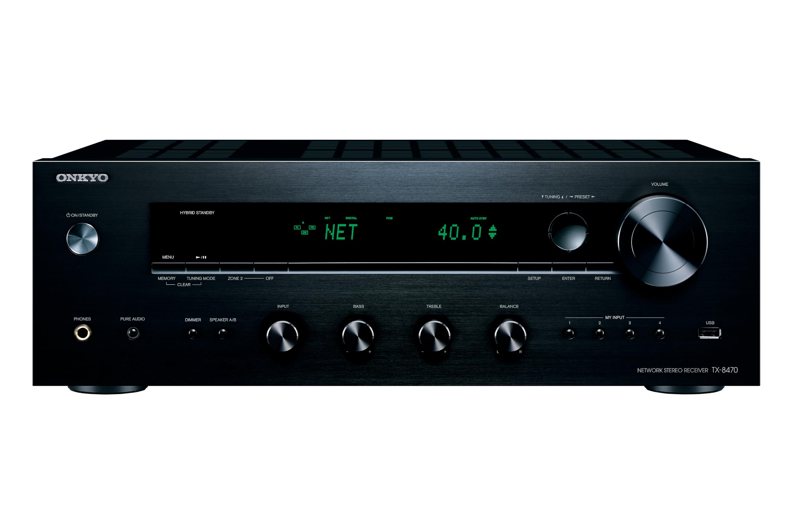 Onkyo TX-8470 2 Channel Stereo Receiver with Wi-...