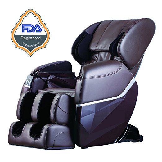BestMassage Nova cadeira elétrica de massagem Shiatsu de corpo inteiro reclinável gravidade zero com calor