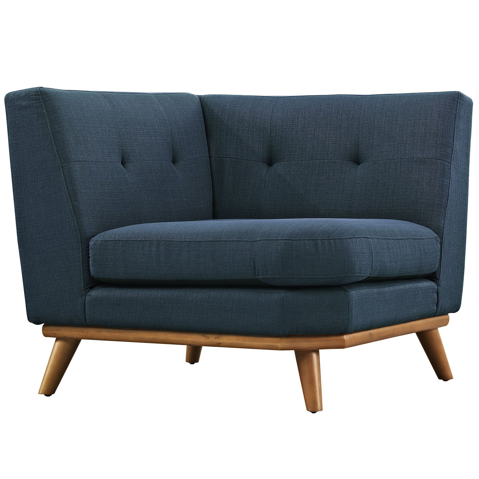 Modway Engage Mid-Century Modern Upholstered Fab...