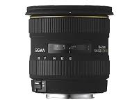SIGMA Lente 10-20mm f / 4-5.6 EX DC HSM para câmeras digitais SLR Nikon