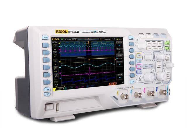 Rigol Osciloscópio Digital DS1054Z 50 Mhz DSO 4 Canais