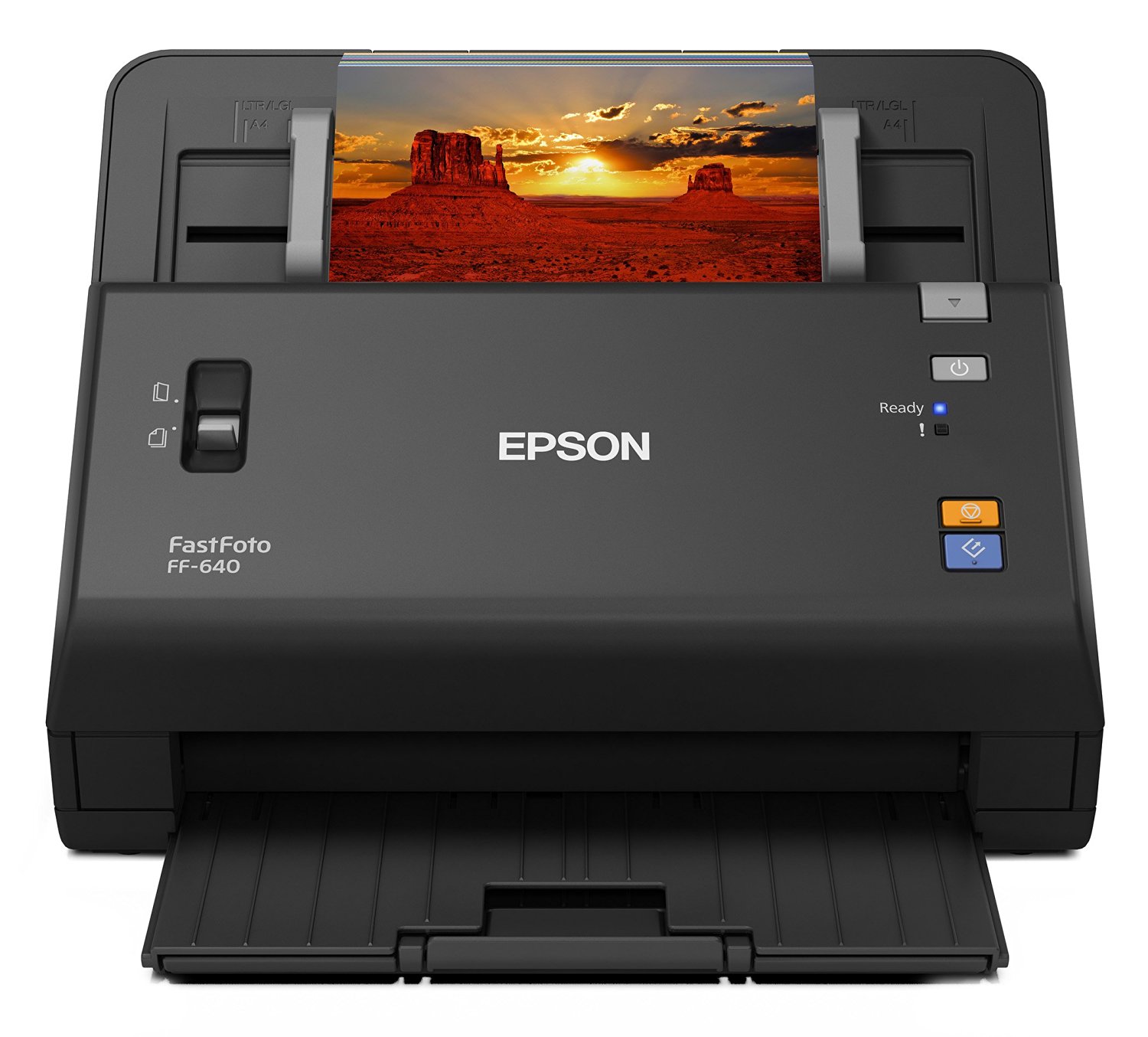 Epson Sistema de digitalização de fotos de alta velocidade FastFoto FF-640 com alimentador automático de fotos