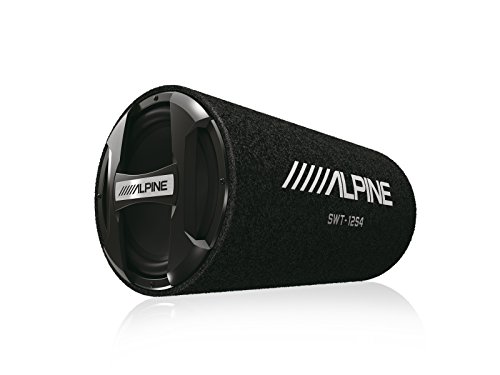 Alpine SWT-12S4 1500 W máx. (300 W RMS) Caixa de tubo de subwoofer selado único de 12'