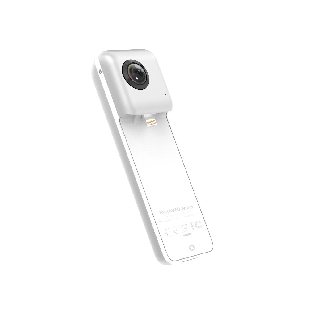 ASI CORP. Câmera de vídeo VR de lente dupla Insta360 Nano 360 graus para iPhone 7 / 7P / 6S / 6SP / 6 / 6P