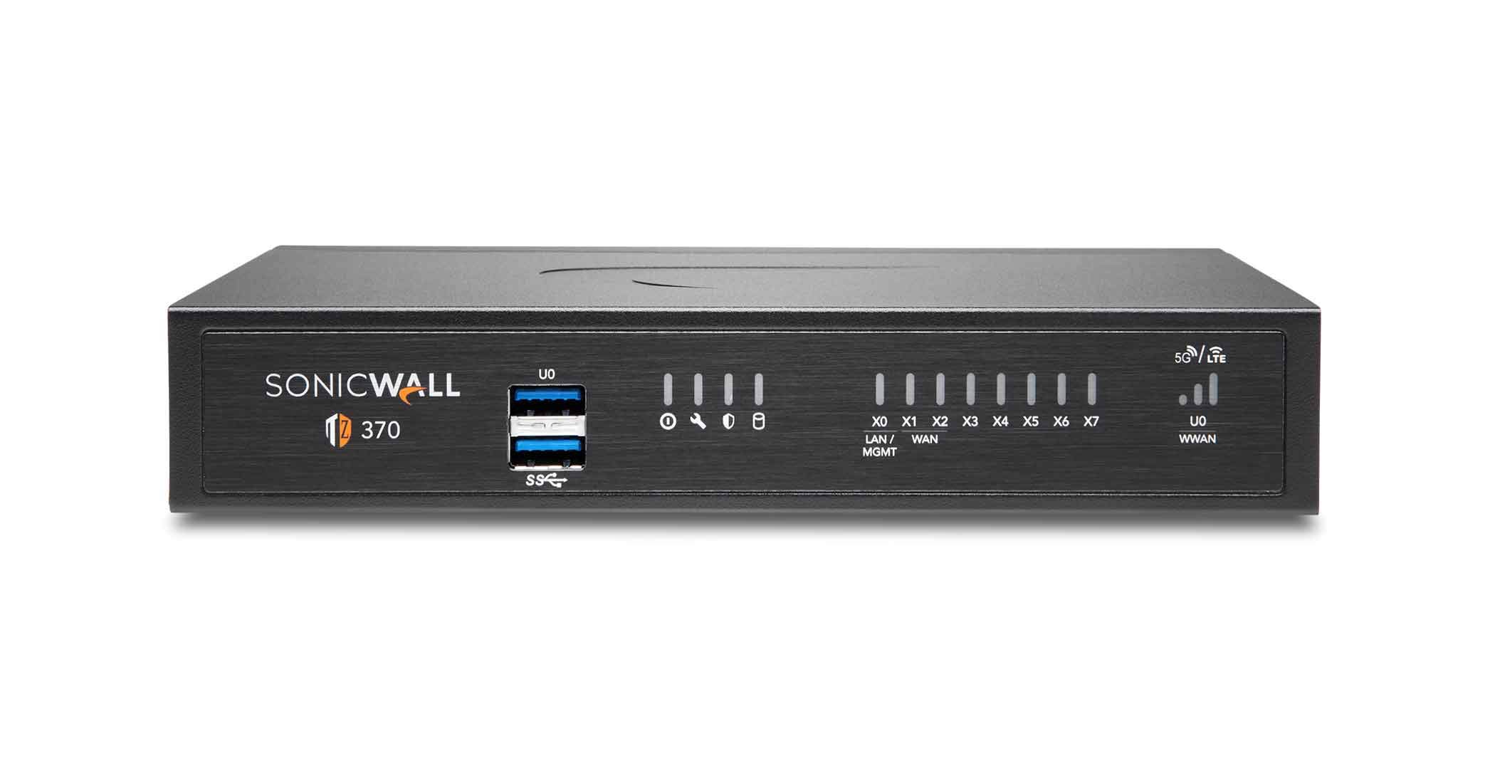 SonicWALL Dispositivo de segurança de rede TZ370 (02-SSC-2825)