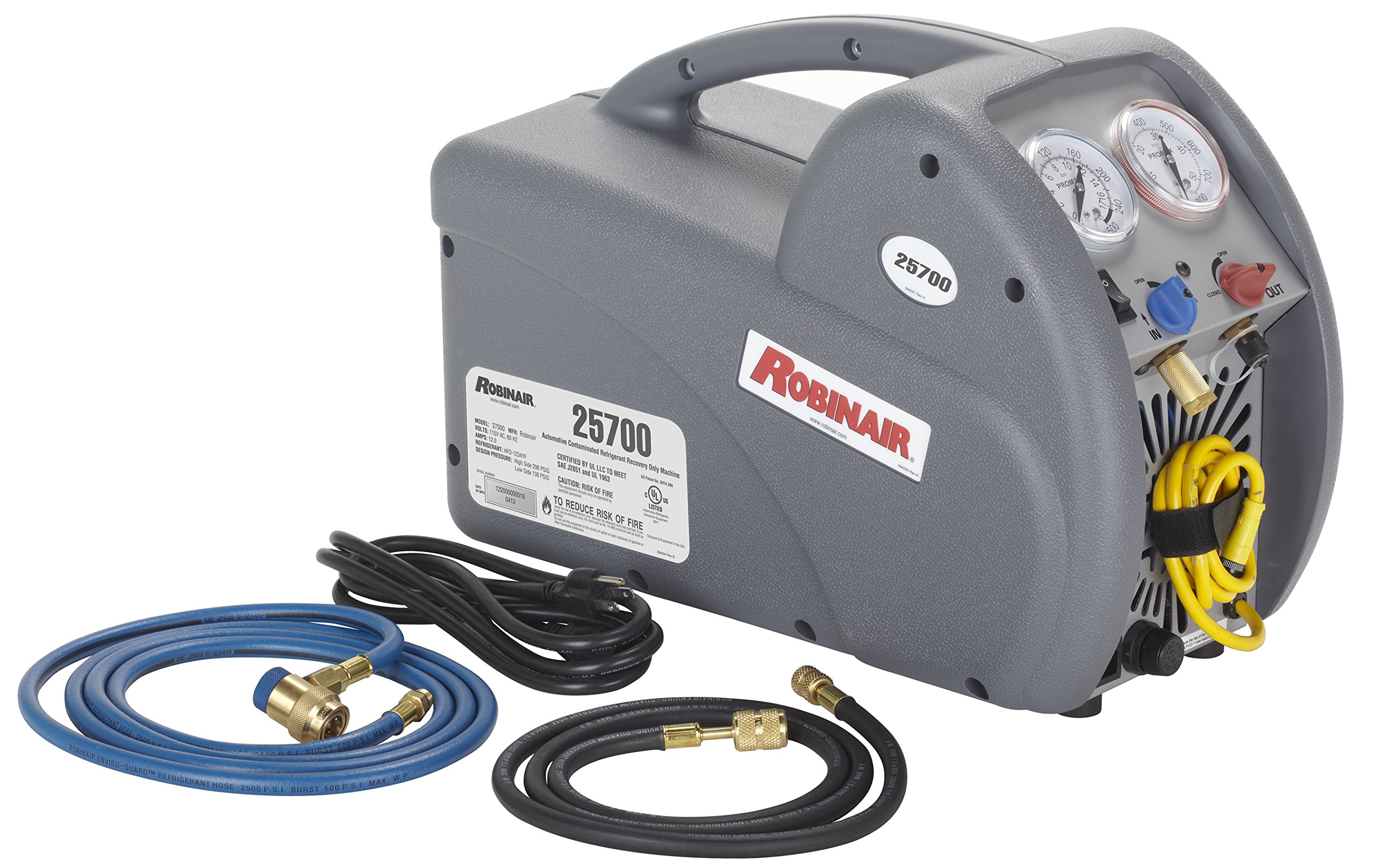 Robinair 25700 Contaminated Refrigerant Recovery Machin...